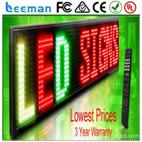 outdoor video led display ph16 Leeman P10 mini led desk sign display